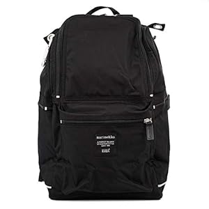 マリメッコ BUDDY 026994 999 black ナイロン バックパック リュックサック ショルダーバッグ ［並行輸入品］" 