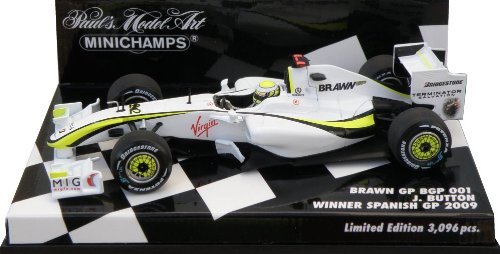 Amazon | 【MINICHAMPS/ミニチャンプス】1/43 ブラウン GP メルセデス