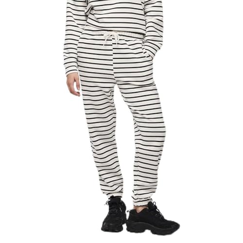 Pantalon de survêtement à rayures PIECES Pcchilli Hw fini les joggings informes