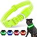 Hund und günstig Kaufen-PZRLit Leuchthalsband Hund Aufladbar, Hundehalsband Leuchtend für Klein Mittel große Hunde, Einstellbar LED Halsband für Hunde für Nacht Sicherheit (Grün, Klein)