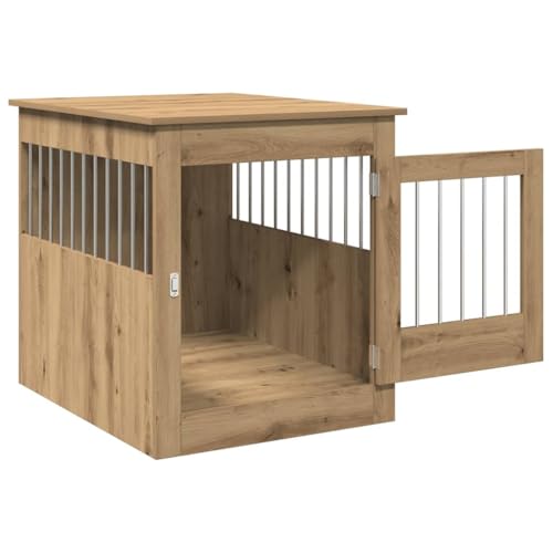 Cage pour chien design meuble intérieur pour stopper l'encombrement