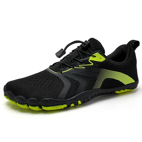 Image of WateLves Water Shoes Men Women Beach Barefoot Aqua Socks Breathable Wide Swim Outdoor Walking Anti Slip Pool Shoes for Hiking Kayaking Diving Surfing