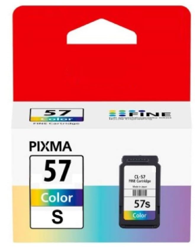 Image of CL57s Ink Cartridge Compatible with Printer / CL57s Ink Cartridge Compatible with Printer E400 / E460 / E480 / E3170 / E3370 / E410 / E470 / E477 / E417 / E4270,TRI-Color (CMY)