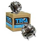 TRQ 2 Piece Front Wheel Bearing & Hub Assembly Set Compatible with 2003-2007 Infiniti G35 2003-2009 Nissan 350Z