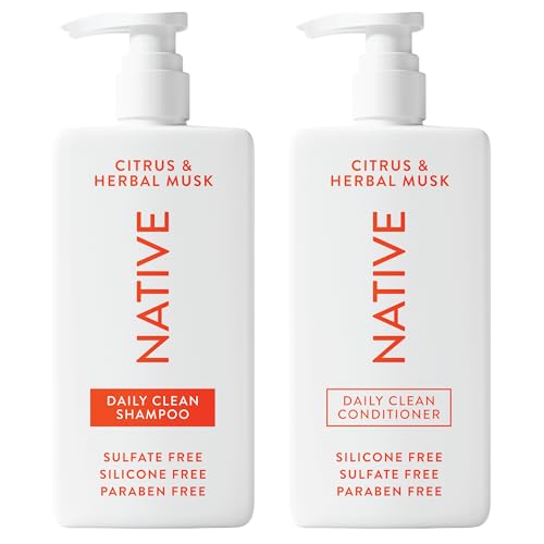 Native Shampoo and Conditioner contain Naturally Derived Ingredients | All Hair Types, Color &...