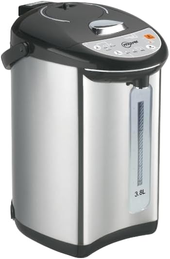 Mayer 3.8L Electric Air Pot MMAP380 with lid open
