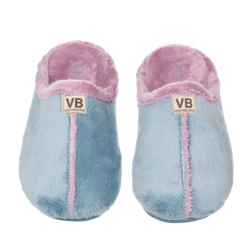VULCA-BICHA 4311-25 Zapatilla DE CASA Mujer Turquesa 37