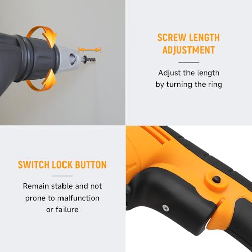Hoteche 4.5-Amp Electric Screw Gun
