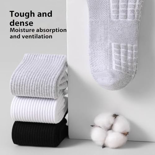 Unisex Athletic Running Socks for Spring Four Seasons Common Crew Socks Series 264