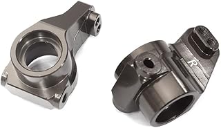 C31980GREY Billet Machined Rear Hub Carriers for Losi 1/10 2WD RTR 22S Drag, ST & SCT