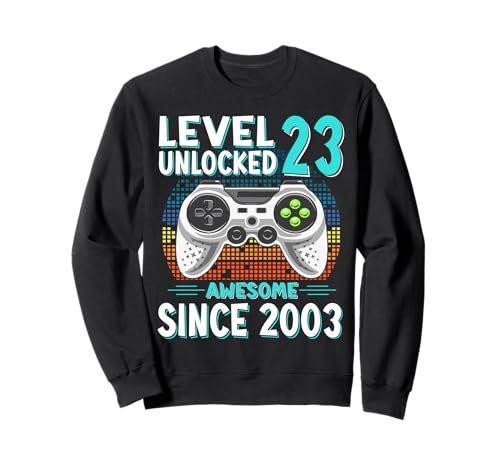 Level 23 Unlocked Birthday 23 Years Old Gifts 23rd Birthday �g���[�i�[