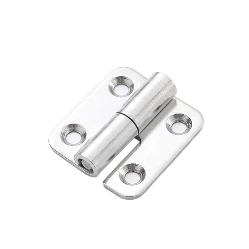Dmlayhp 4Pcs Stainless Steel Hinges Universal Drawer Cabinet Fitting Connector Detachable Swing Hinge Slip Furniture Hardware