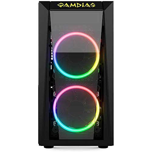 Boitier Mini Tour Micro ATX Gamdias Talos E1 RGB Cover