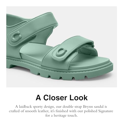 Coach Women's Brynn Leather Sandal4