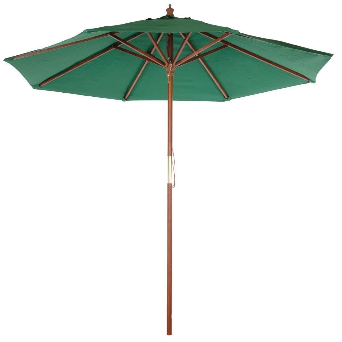 Bolero CB512 okrągły parasol, średnica 2,5 m, zielony