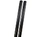 JAM Paper® Solid Color Wrapping Paper - 12.5 Sq Ft - Black - Glossy Wrapping Paper Roll - 2 Rolls/Pack