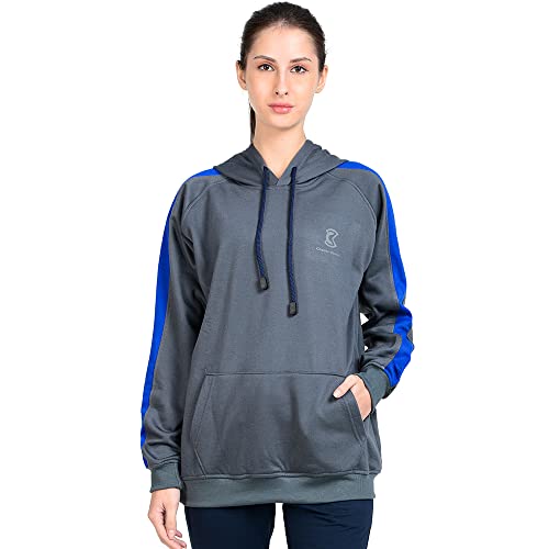 Image of Women's Sweatshirt Full Sleeve Kangaroo Pocket Pullover Hoodies - CKHD-G-08-01-S