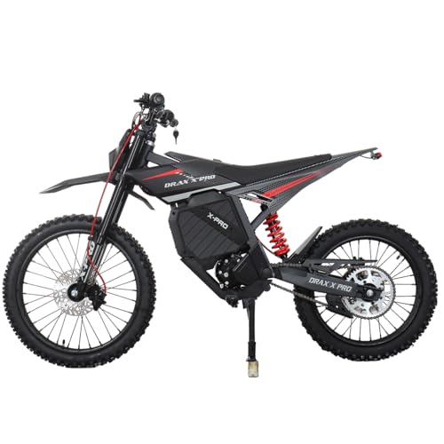 X-PRO Drax X PRO 6600W Electric Dirt Bike,Mid- Drive Motor,