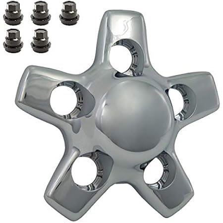 CHROME Center Cap For 2003-2006 Chevy SSR Rear Wheels - 20-inch Hub Cover Aftermarket