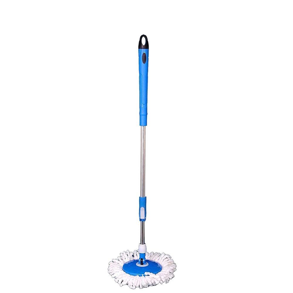 Stainless Steel and Plastic Mop Rod Stick with 360 Degree Rotating Pole Heavy Duty Mop Stick with1 Refill Floor Cleaning Supplies Product for Home (B0D94LKJS6) Amazon Price History, Amazon Price Tracker