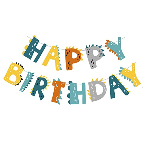 Joyeux Anniversaire Banderole, Happy Birthday Bannière Animaux, Happy Birthday Banner, Birthday Bannière Banderole, Jungle Décorations Anniversaire Enfant, Guirlande Happy Birthday