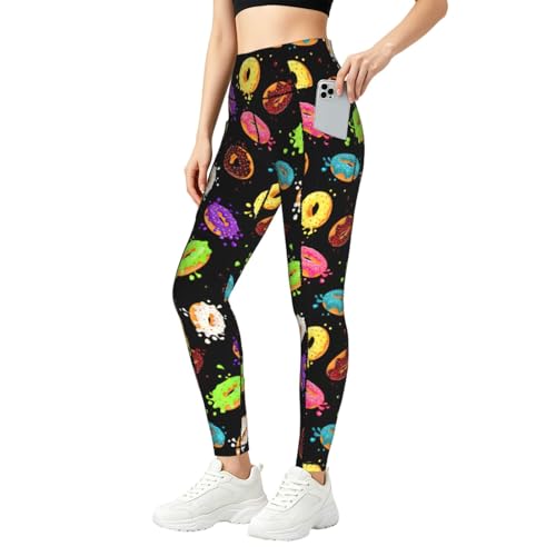 Mallas deportivas para correr de cintura alta leggings de gimnasio para mujer Yyoretp