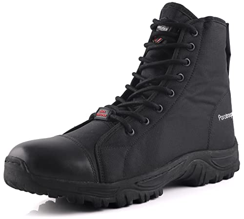 Image of PARA TROOPER Men's Original Combat Army Jungle Boot Oil Stain Water Resistant Extra Cushion Inner Sole Light Weight Trekking Riding Shoes