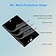 HYGMOCC Design für Amazon Kindle Fire HD 10 2023/2021/Fire HD 10 Kids Pro/Fire HD 10 Plus Displayschutzfolie aus gehärtetem Glas, kratzfest, blasenfrei, High Definition (2 Stück)
