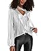 yoins-camiseta-manga-larga-mujer-camisa-cuello-v-blusa-brillante-metalico-sexy-tops-mangas-acampanadas-blanco-eu48