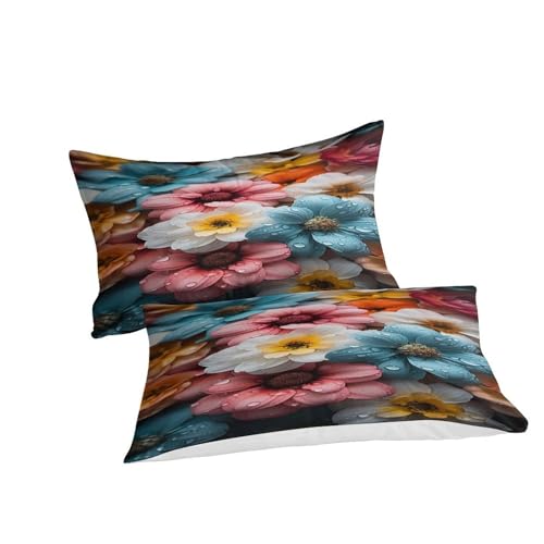 Parure de lit élégante 220x240 avec fermeture éclair robuste