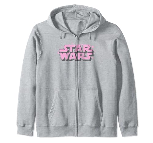 Sweat Star Wars Valentine's Day à fermeture éclair et coeurs roses