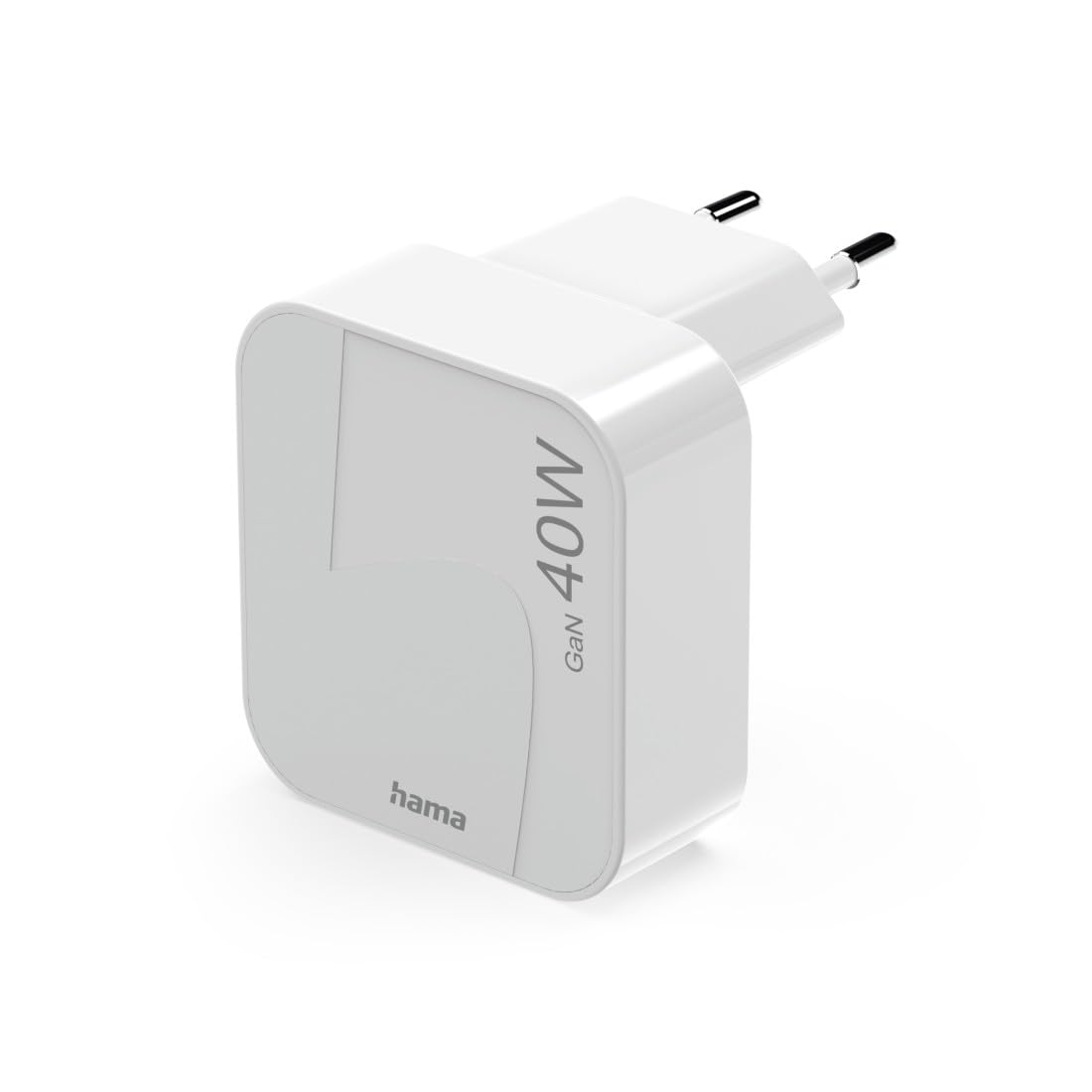 Hama | Cargador rápido 40W con 2 USB-C Power Delivery Plegable