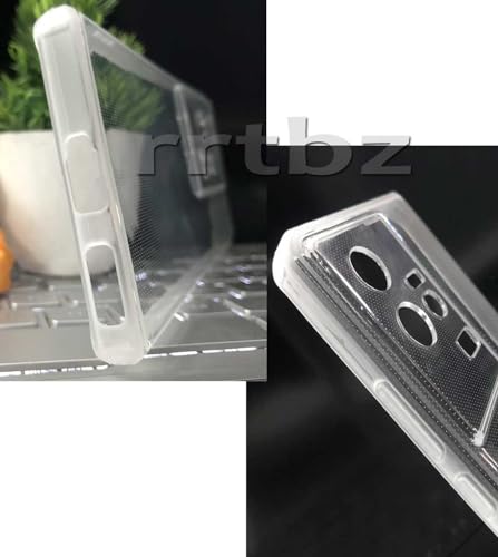 Image of Soft Silicone TPU Back Cover Compatible with Motorola Edge 40 Neo, Clear