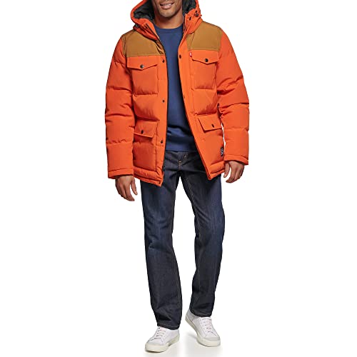 Image of Levi's Men's Arctic Cloth Quilted Performance Parka