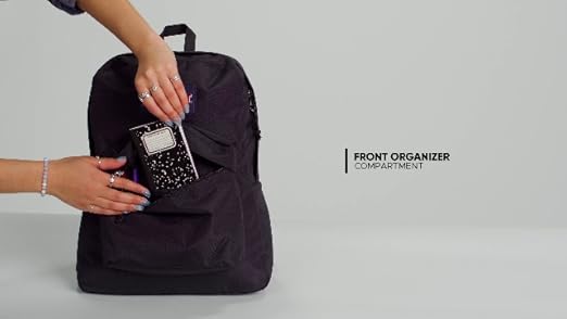 Borsa Termica Per Pranzo JanSport Big Break – Happy Hearts Nero, Isolata Con Tasca Utensili