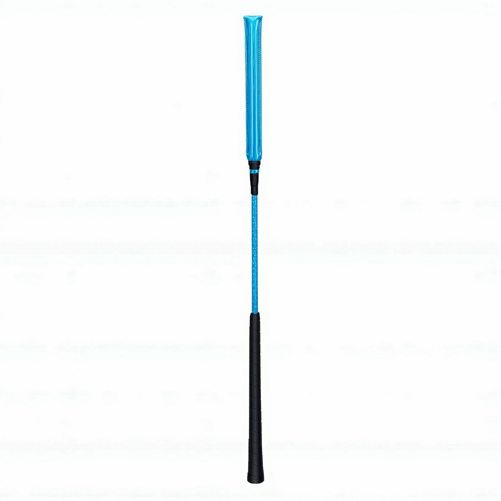 Cosiki Frustino da Equitazione in Pelle Verniciata con Impugnatura Ergonomica per Allenamento Equestre, Frusta da Corsa da 65 Cm