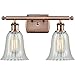 Innovations 516-2W-AC-G2811-LED Hanover 2 Bath Vanity Light Part of The Ballston Collection, Antique Copper