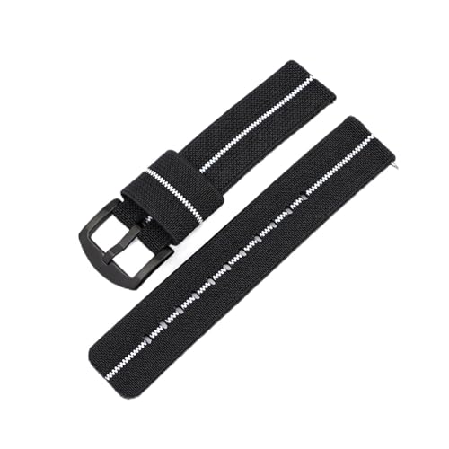 [X] iCXgbv Fit For Samsung Galaxy Watch 42mm 20mm 22mmGalaxy 3 41mm 46mm Active 2 Ή For Gear For Amazfit Bip ohΉ(Black 1 
