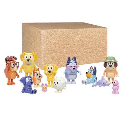 Bluey The Super Fan Set, Includes Twelve 2-2.5 Inch Figures, Mehrfarbig, Small - Image 3