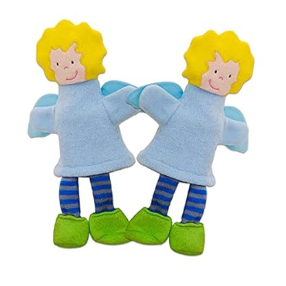 Betzold - Waschhandschuh Schutzengel 25 x 22 cm - Waschlappen für Kinder