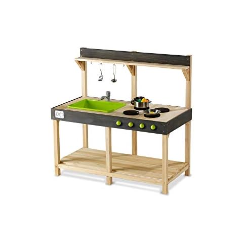 EXIT Yummy 100 wooden outdoor kitchen - natural Cover