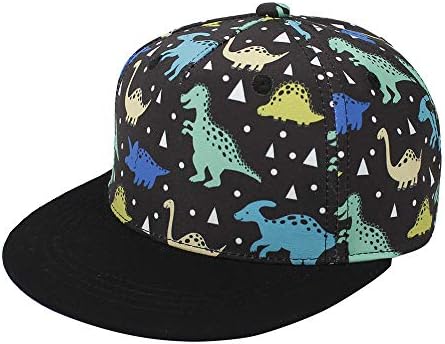 upeilxd Kids Baseball Cap Toddlers Hat with Adjustable Strap for Boys Girls Ages 2-8 (Pattern 3, 4-8 Years)