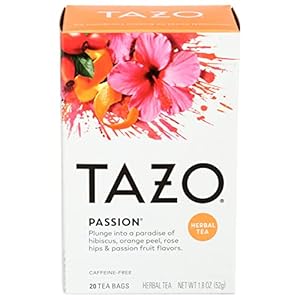 Tazo Passion Herbal Tea, 20 ct