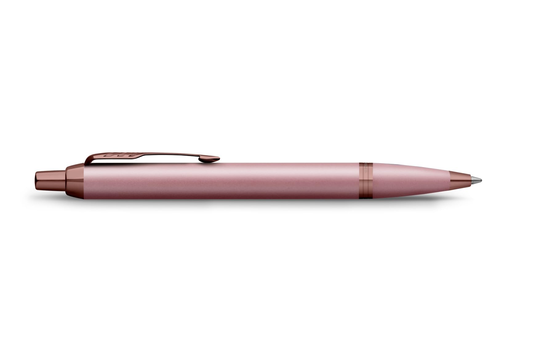 PARKER IM - Juego de bolígrafo y pluma estilográfica con grabado personalizado – Bolígrafo de lujo personalizado – The Finishing Touch Collection regalo para bodas, cumpleaños, oficina (malva)