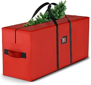 7ft/9ft Large Christmas Tree Storage Bag Fits Up to 9 ft. Artificial Disassembled Trees Waterproof Xmas Tree Bag 127 x 38 x 50 cm