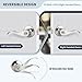LOQRON Wave Style Door Lever Keyed Entry Door Handle with Lock, Entrance Lever Reversible for Left/Right Handed for Office or Front Door with Satin Nickel Finish, 1 Pack