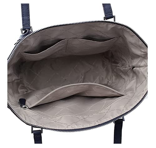 Michael Kors Charlotte Saffiano Leather Tote Handbag Shoulder Bag Purse, Merlot: Michael Kors Shoulder Bag, Electric Pink Multi