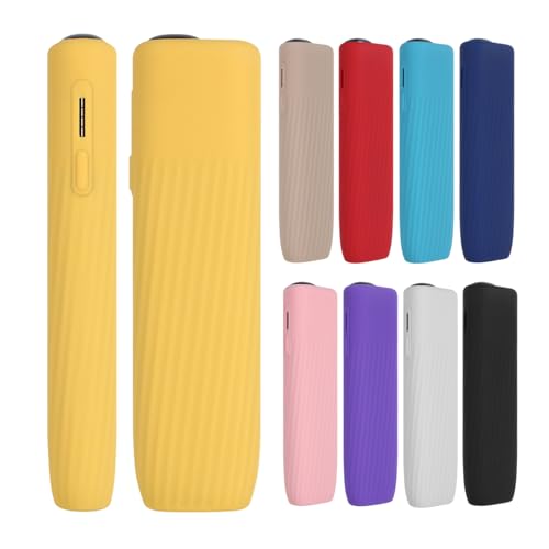 SYUNOU IQOS �C���} i �����ɓK������ �P�[�X �V���R���P�[�X �V�^ ILUMA i ONE �p�̃V���R�[���J�o�[ �[�d�Ή� �g�ѕ֗� ����~�� 360°�S�ʕی� �L�Y�h�~ �Ռ� �z�� (�C�G���[)