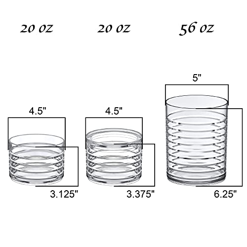Amazing Abby - Intrigue - Organizer Per Fascia In Acrilico, Portaspazzole In Plastica, Contenitore Impilabile Per Accessori Per Capelli E Prodott - 5