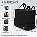 GarmentGlide PC Desktop Tower Carrying Case, Gaming Computer Tower Travel Bag Compatible with ATX/Micro-ATX for Keyboard, Mouse and Accessories, Backpack for Moving (Bag Only)